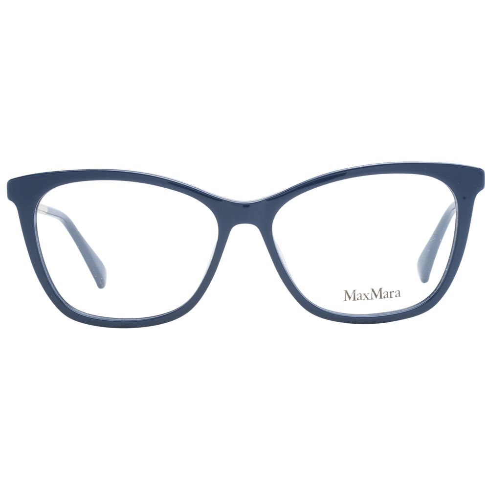 Max Mara Blue Plastic Glasses (Frames) - ClickThatClicks 