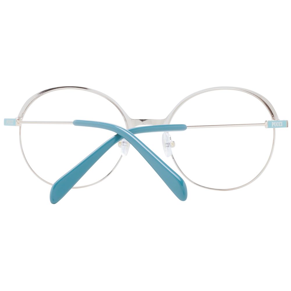 Emilio Pucci Turquoise Metal Glasses (Frames) - ClickThatClicks 