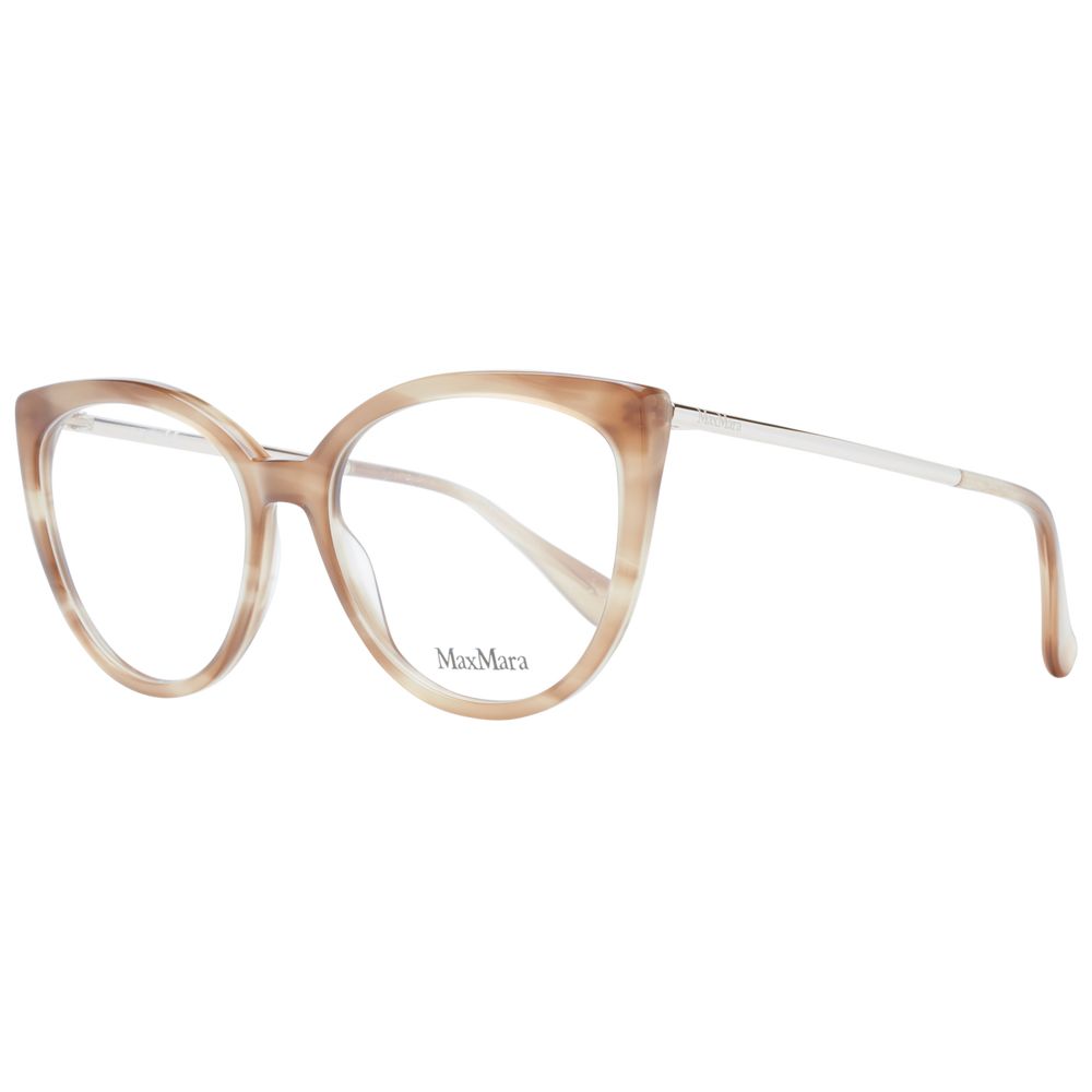 Max Mara Brown Plastic Glasses (Frames) - ClickThatClicks 