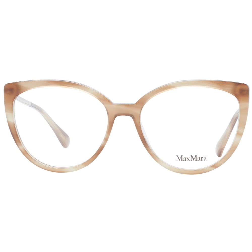 Max Mara Brown Plastic Glasses (Frames) - ClickThatClicks 