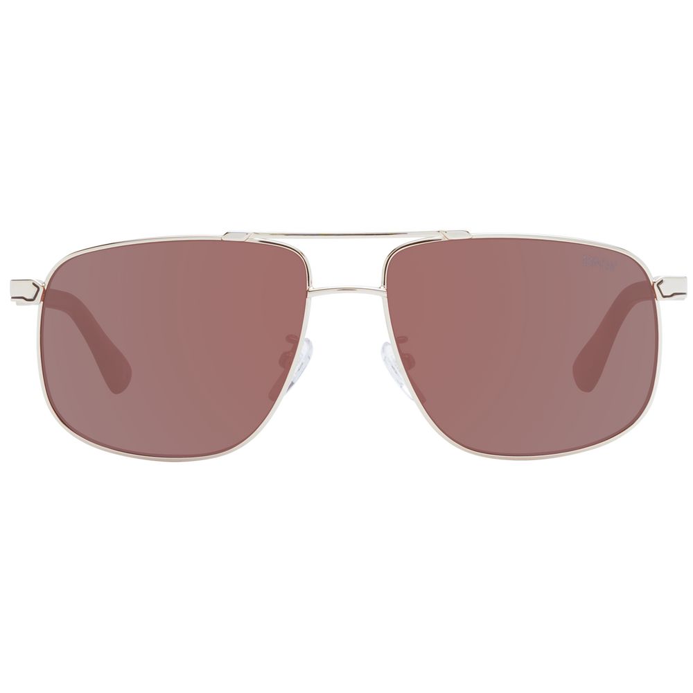BMW Rose Gold Metal Sunglasses - ClickThatClicks 
