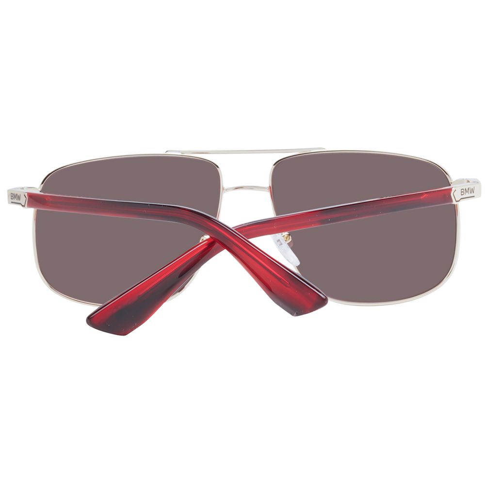 BMW Rose Gold Metal Sunglasses - ClickThatClicks 