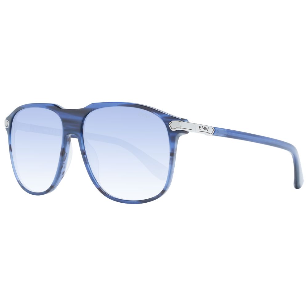 BMW Blue Plastic Sunglasses - ClickThatClicks 