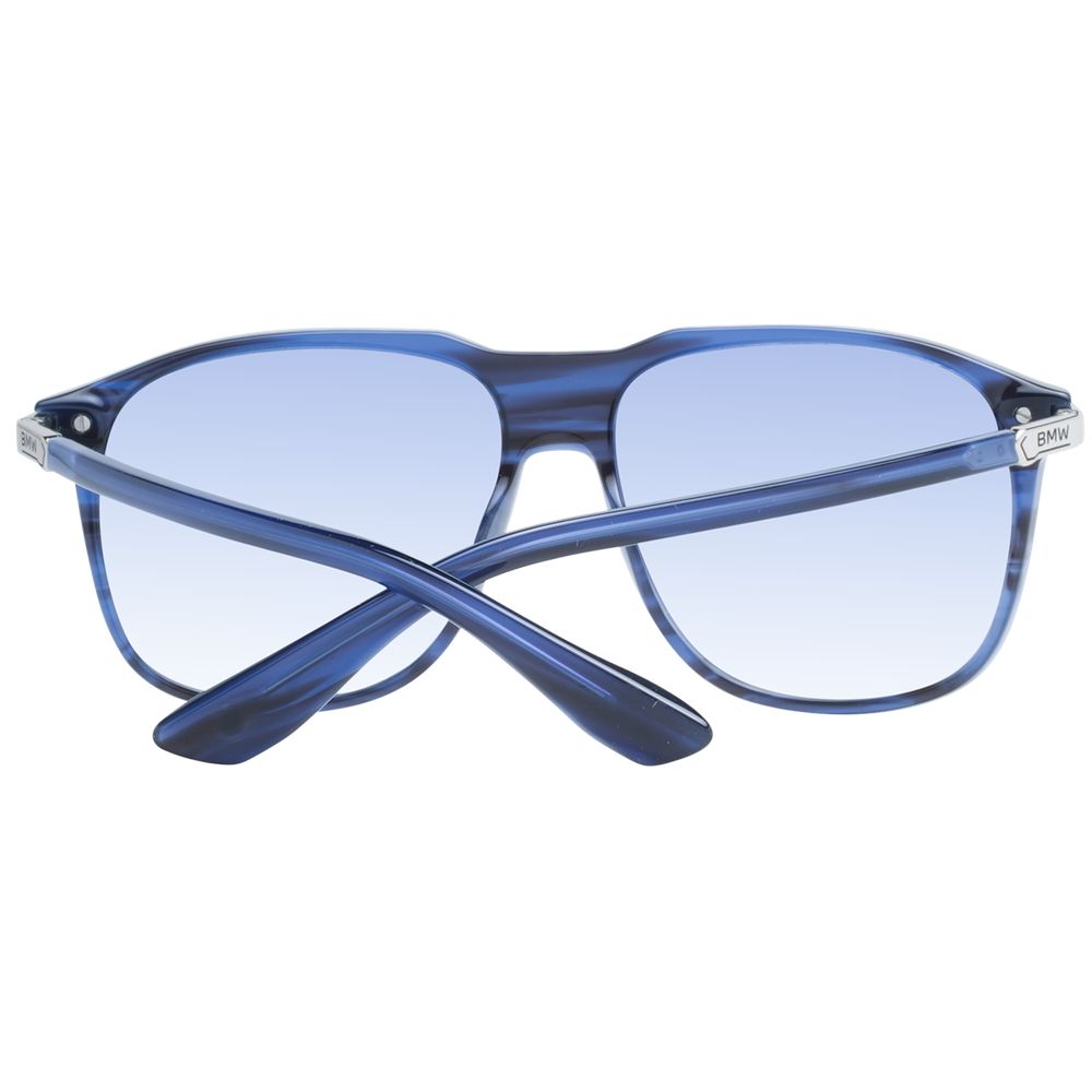 BMW Blue Plastic Sunglasses - ClickThatClicks 
