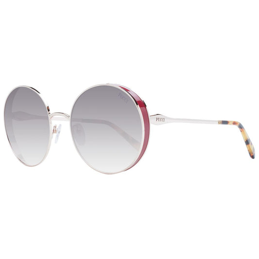 Emilio Pucci Rose Gold Metal Sunglasses - ClickThatClicks 
