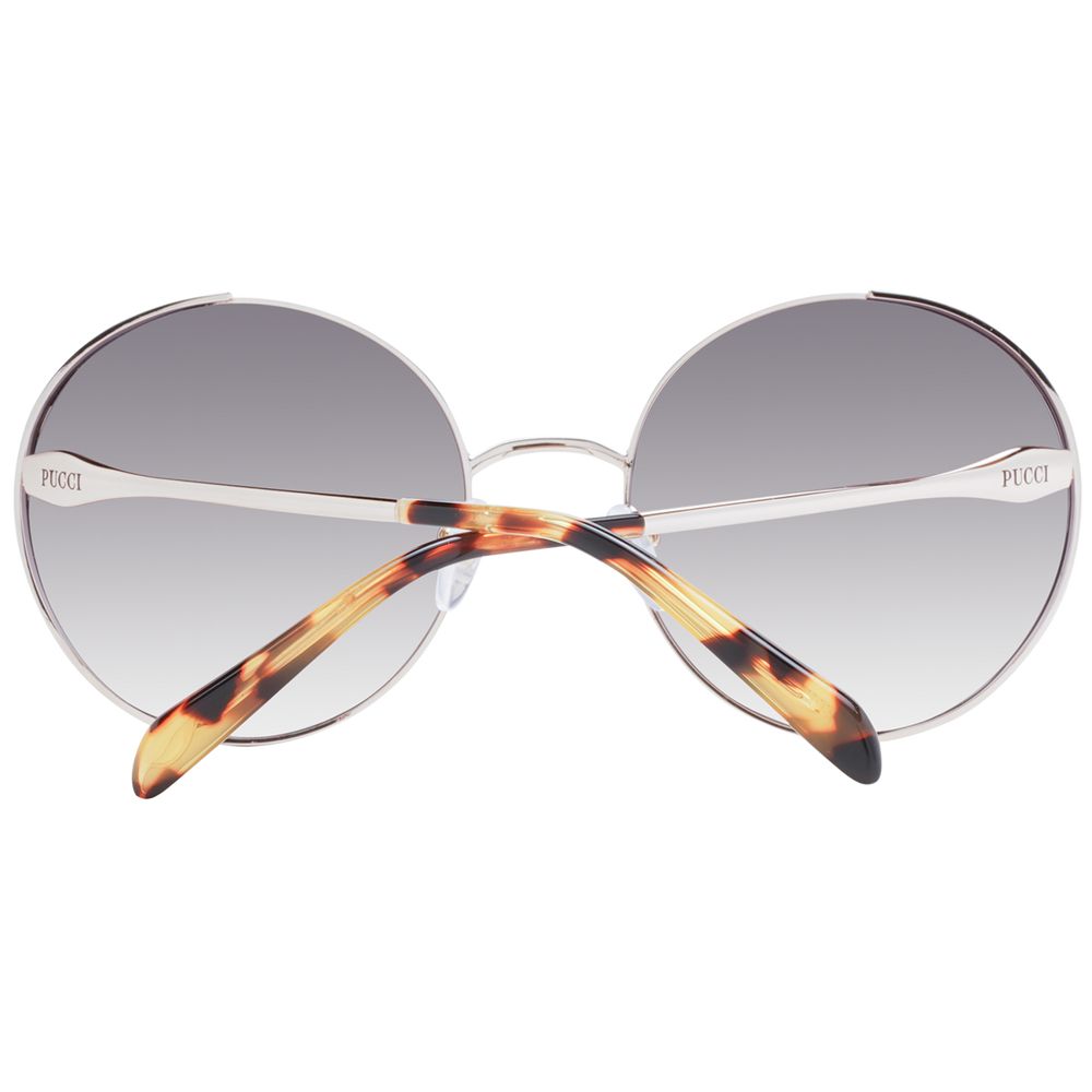 Emilio Pucci Rose Gold Metal Sunglasses - ClickThatClicks 
