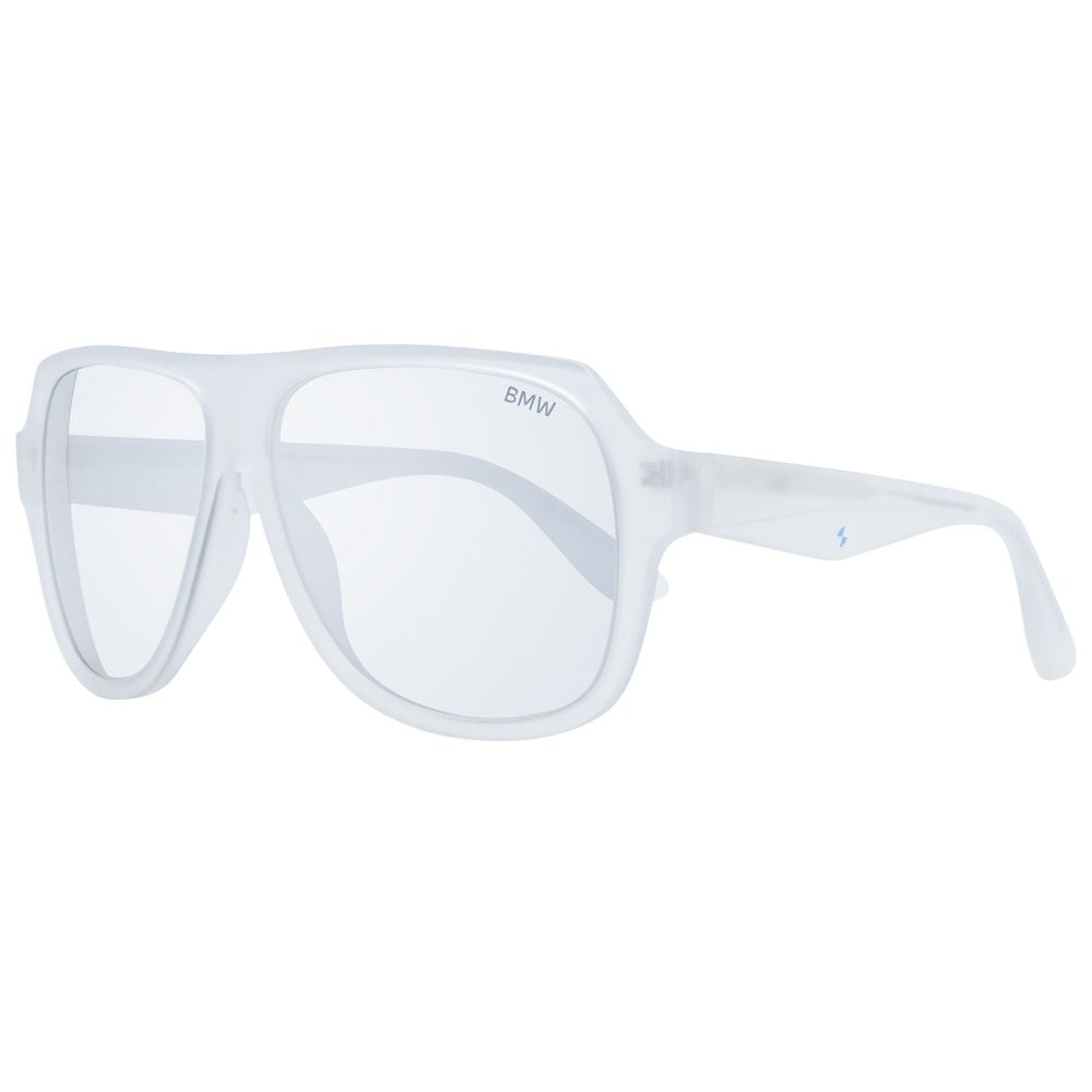 BMW White Plastic Sunglasses - ClickThatClicks 