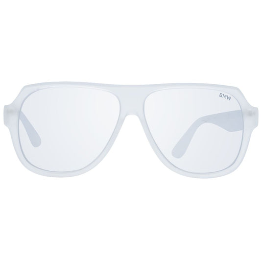 BMW White Plastic Sunglasses - ClickThatClicks 
