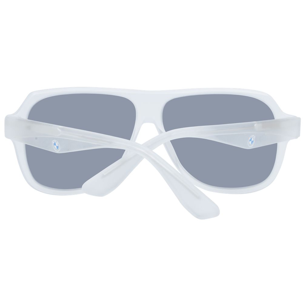 BMW White Plastic Sunglasses - ClickThatClicks 
