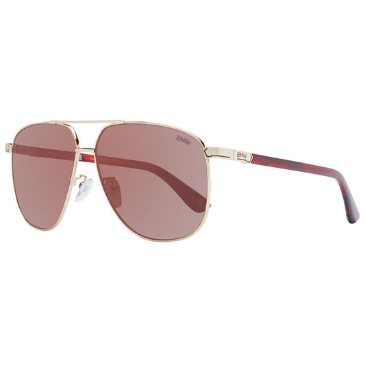 BMW Gold Metal Sunglasses - ClickThatClicks 
