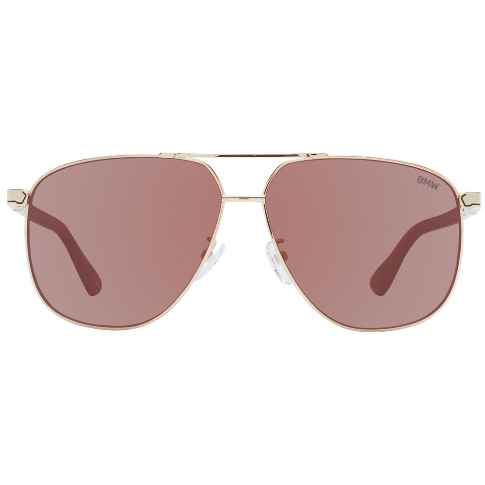 BMW Gold Metal Sunglasses - ClickThatClicks 