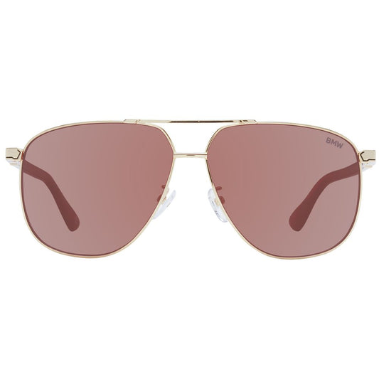 BMW Gold Metal Sunglasses - ClickThatClicks 