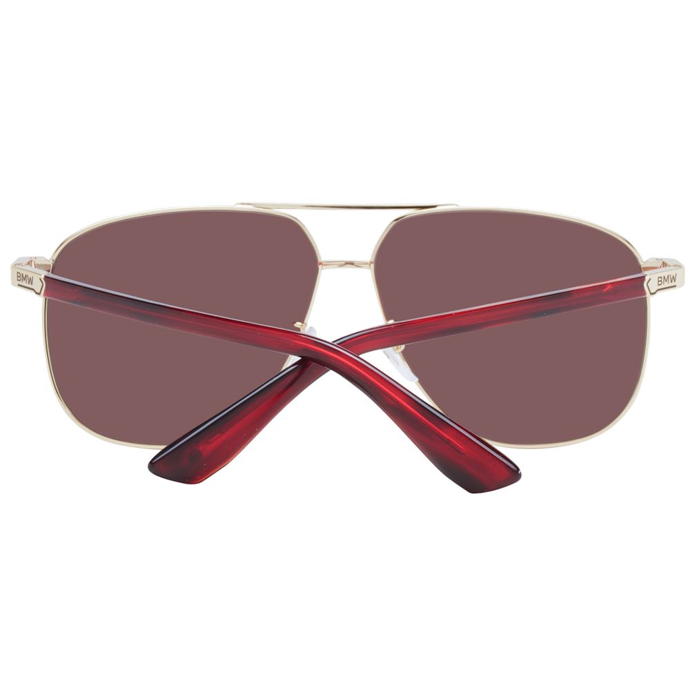 BMW Gold Metal Sunglasses - ClickThatClicks 