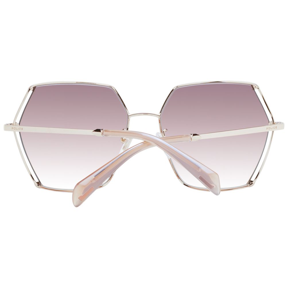Police Rose Gold Metal Sunglasses - ClickThatClicks 