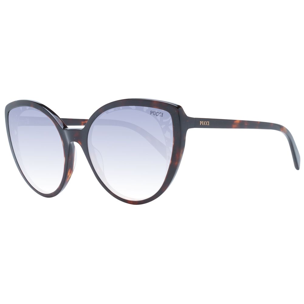 Emilio Pucci Brown Plastic Sunglasses - ClickThatClicks 