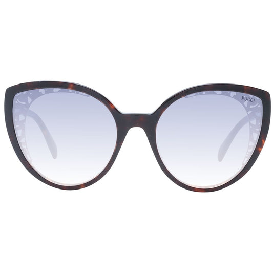 Emilio Pucci Brown Plastic Sunglasses - ClickThatClicks 