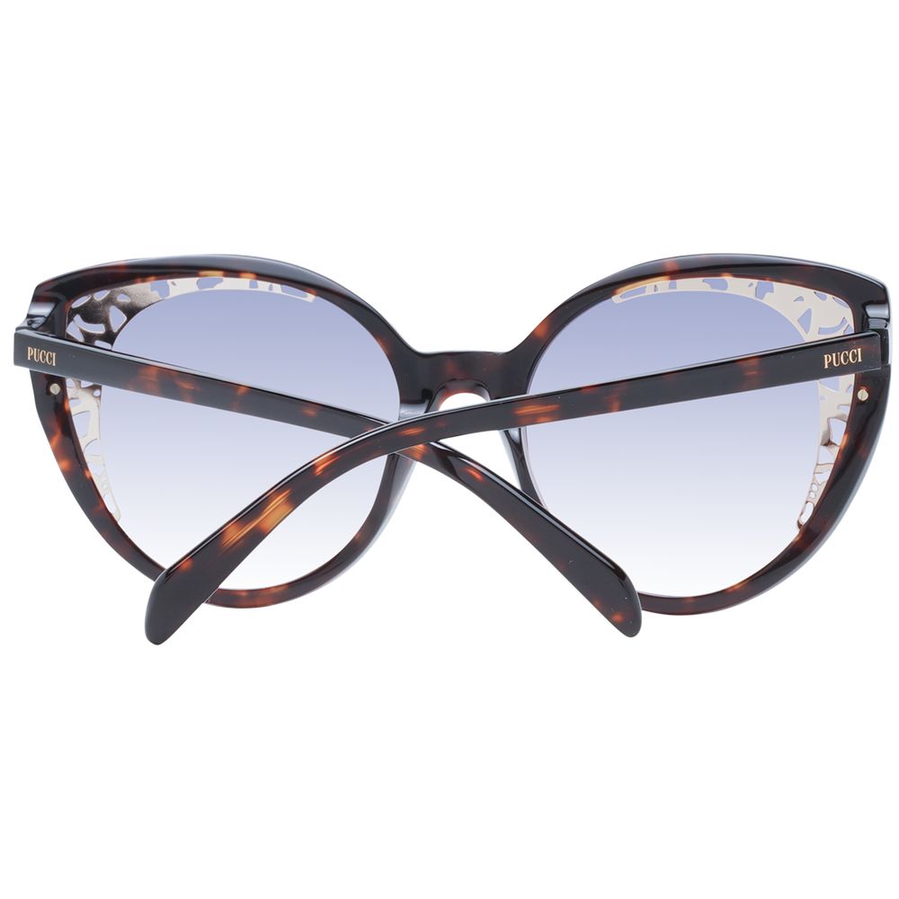 Emilio Pucci Brown Plastic Sunglasses - ClickThatClicks 