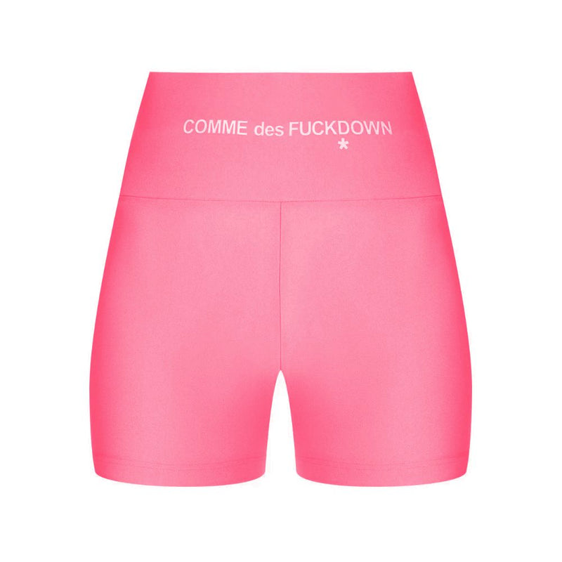 Comme Des Fuckdown Pink Polyester Short