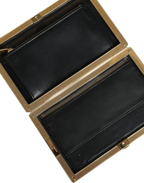 Dolce & Gabbana Multicolor Floral Gold Frame Clutch Evening Purse Bag - ClickThatClicks 