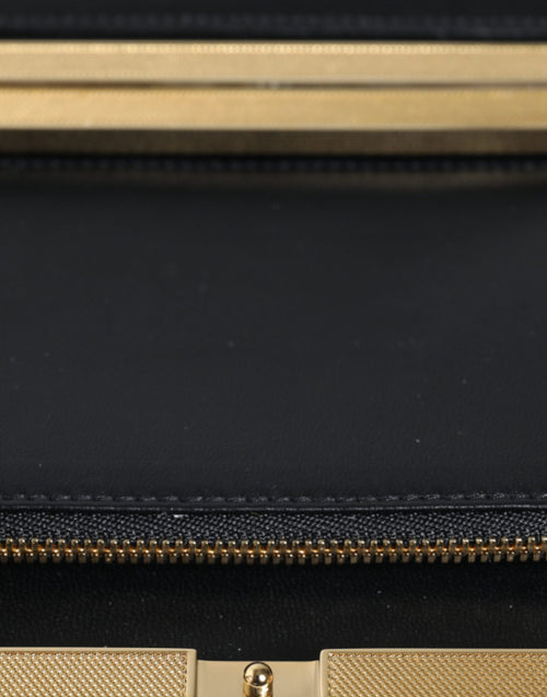 Dolce & Gabbana Multicolor Floral Gold Frame Clutch Evening Purse Bag - ClickThatClicks 
