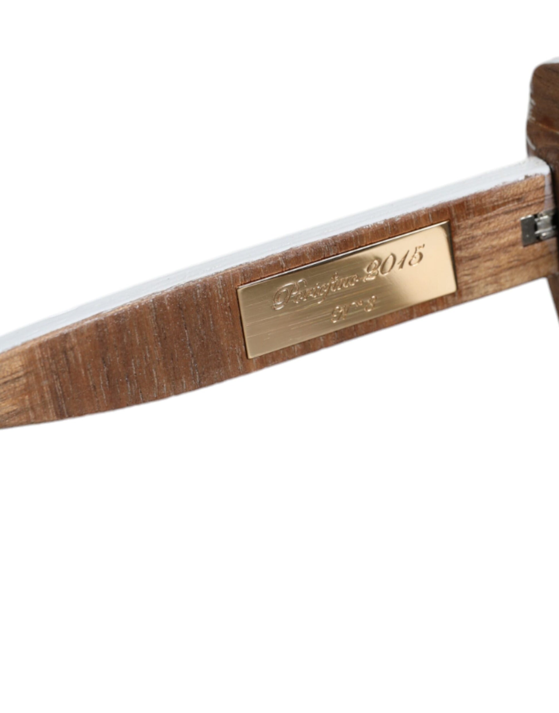 Dolce & Gabbana Multicolor Wood Crystal Brass Frame Floral Hand Paint Sunglasses - ClickThatClicks 