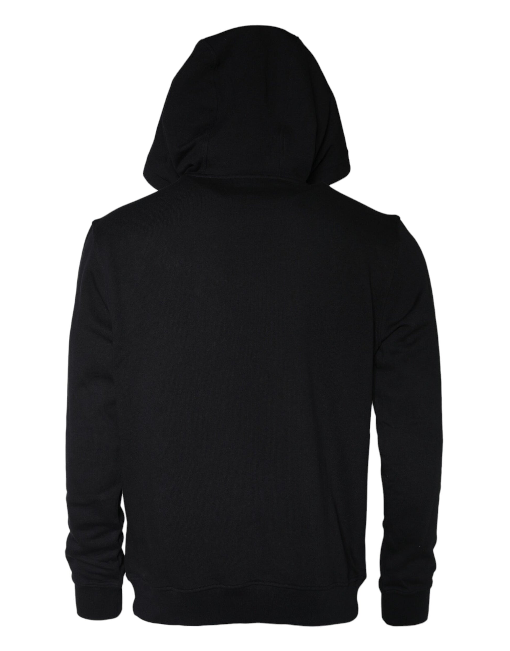 Versace Black Medusa Print Cotton HoodiePullover Sweatshirt Sweater - ClickThatClicks 