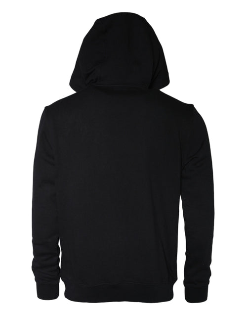 Versace Black Medusa Print Cotton HoodiePullover Sweatshirt Sweater - ClickThatClicks 