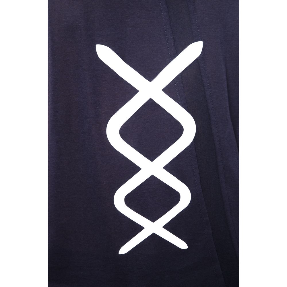 Nicolo Tonetto Black Cotton Men Tank Top - ClickThatClicks 
