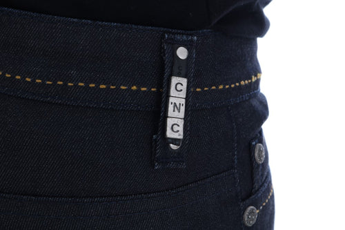 Costume National Blue Cotton Stretch Slim Fit Jeans - ClickThatClicks 