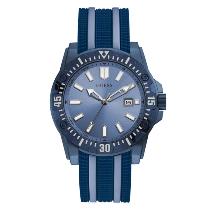 Guess Blue Synthetic Sport Watch