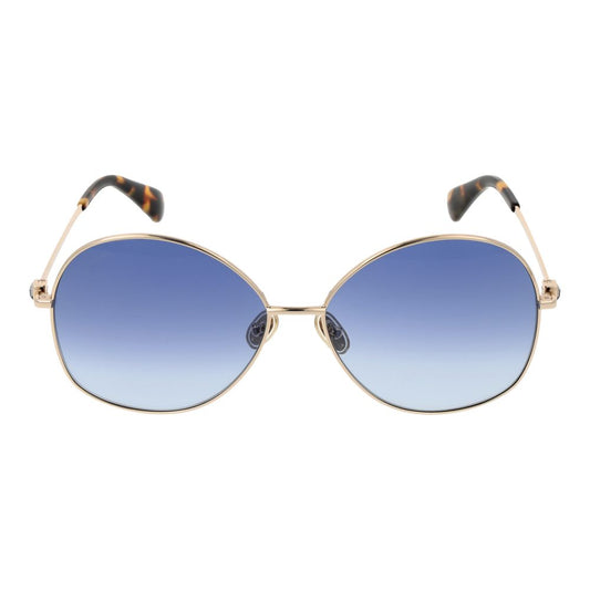 Max Mara Gold Metal Sunglasses - ClickThatClicks 