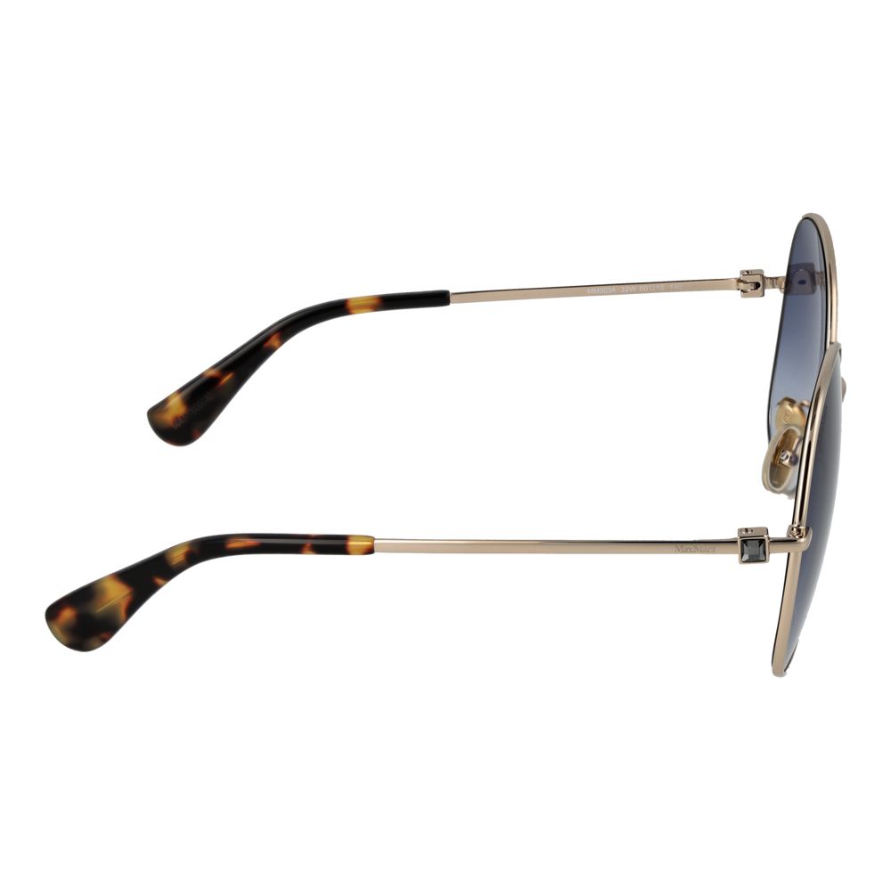 Max Mara Gold Metal Sunglasses - ClickThatClicks 