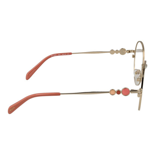 Emilio Pucci Gold Metal Glasses (Frames) - ClickThatClicks 