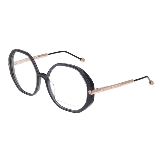 Philipp Plein Gray Cellulose Acetate Glasses (Frames) - ClickThatClicks 