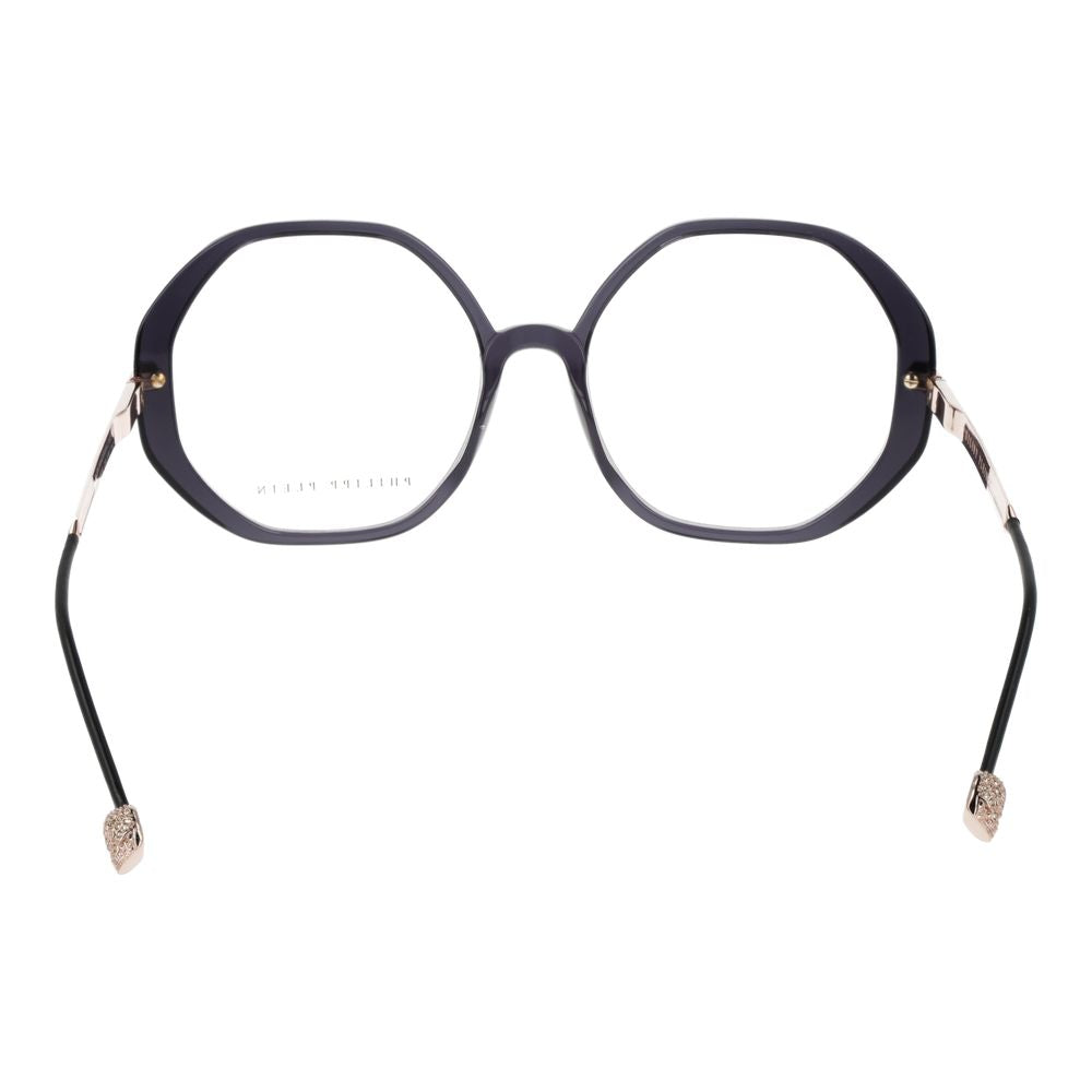 Philipp Plein Gray Cellulose Acetate Glasses (Frames) - ClickThatClicks 