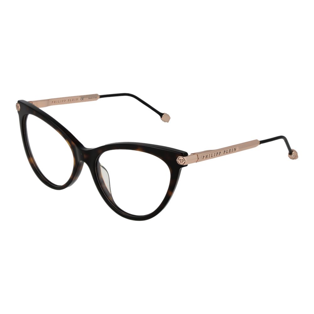 Philipp Plein Brown Cellulose Acetate Glasses (Frames) - ClickThatClicks 