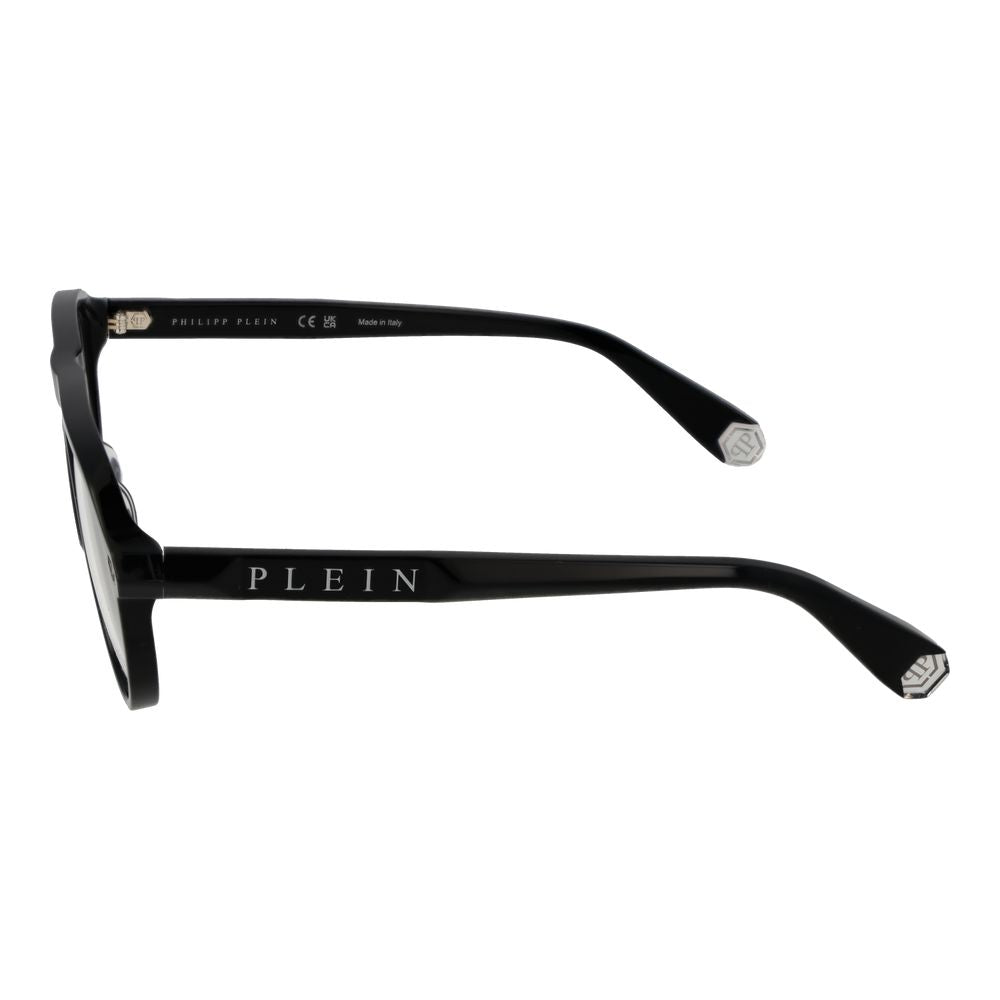 Philipp Plein Black Cellulose Acetate Glasses (Frames) - ClickThatClicks 