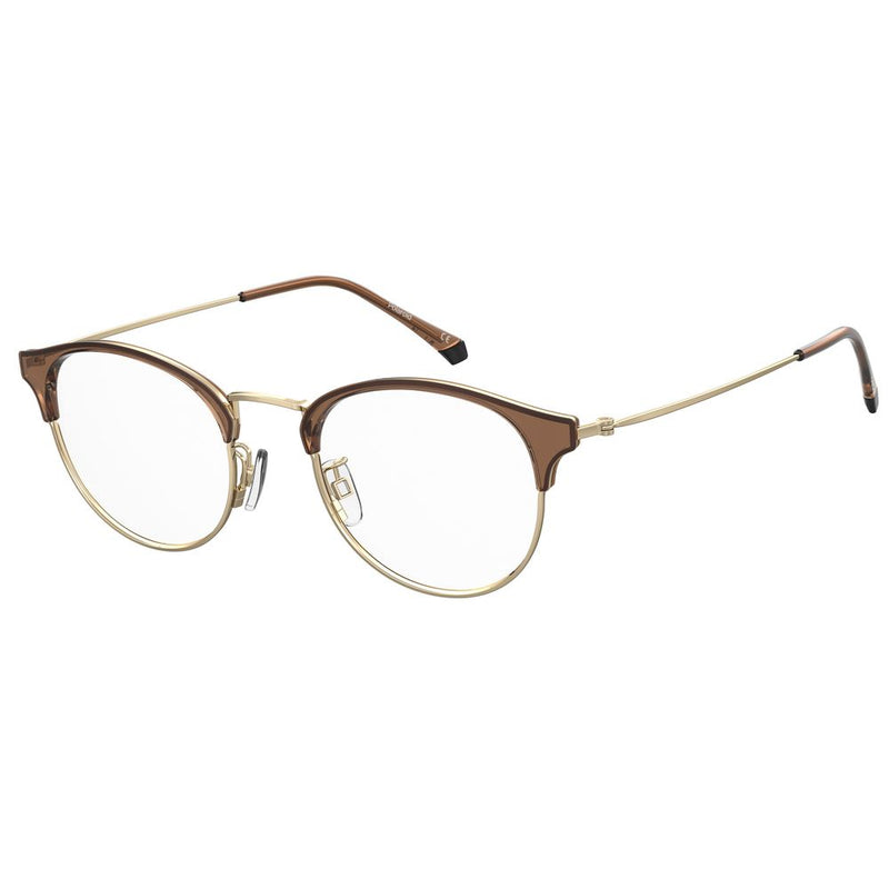 Polaroid Brown Metal Glasses (Frames)