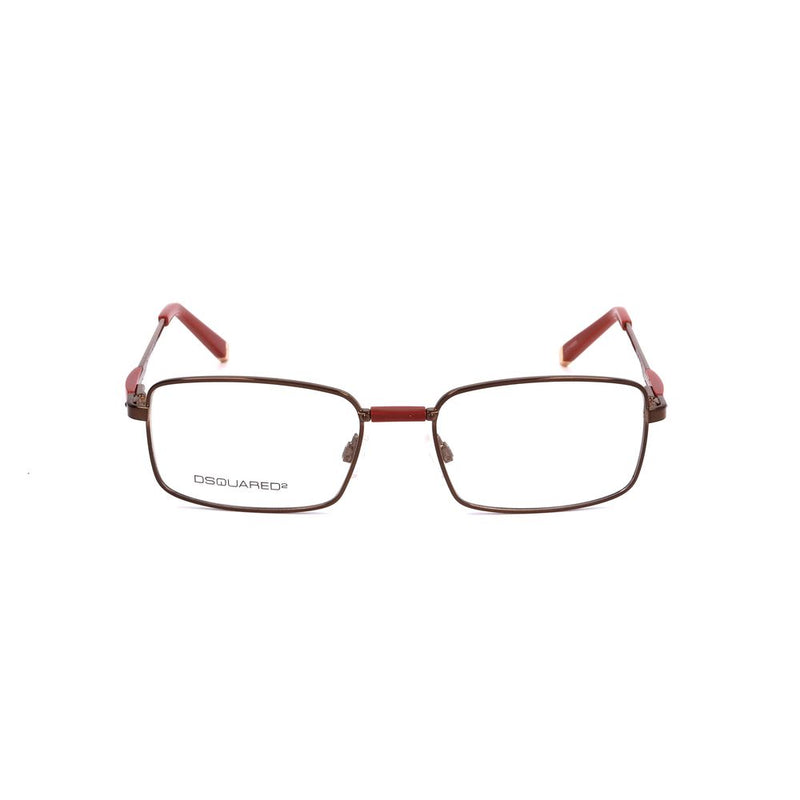 Dsquared² Brown Metal Glasses (Frames)
