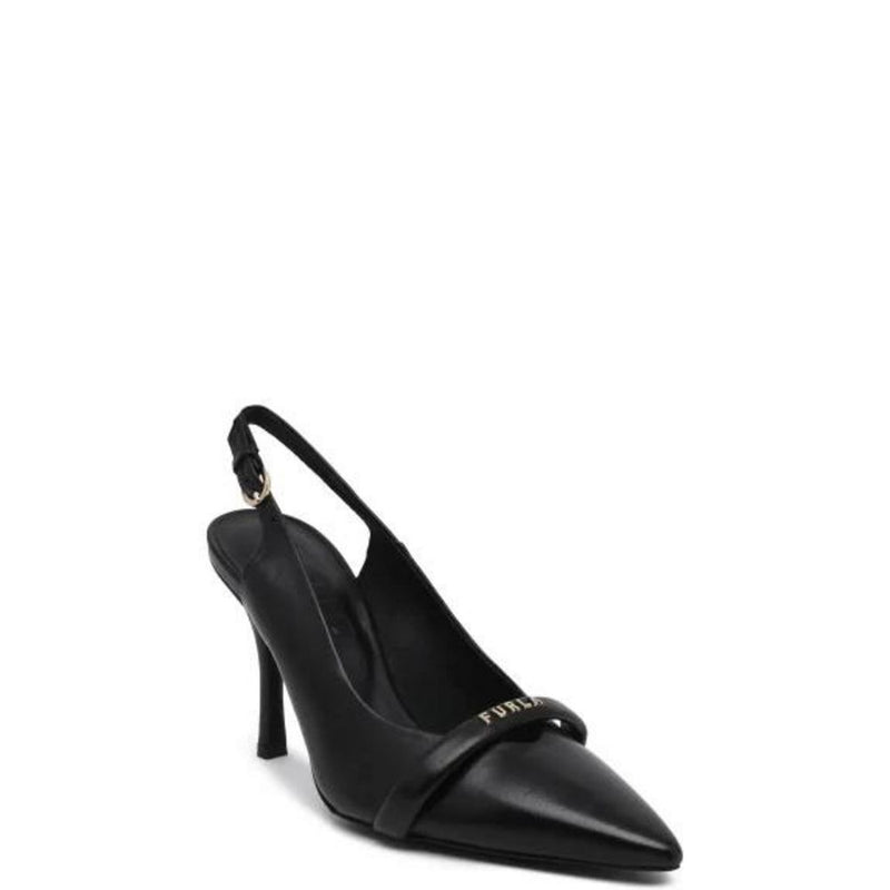 Furla Black Leather Pumps
