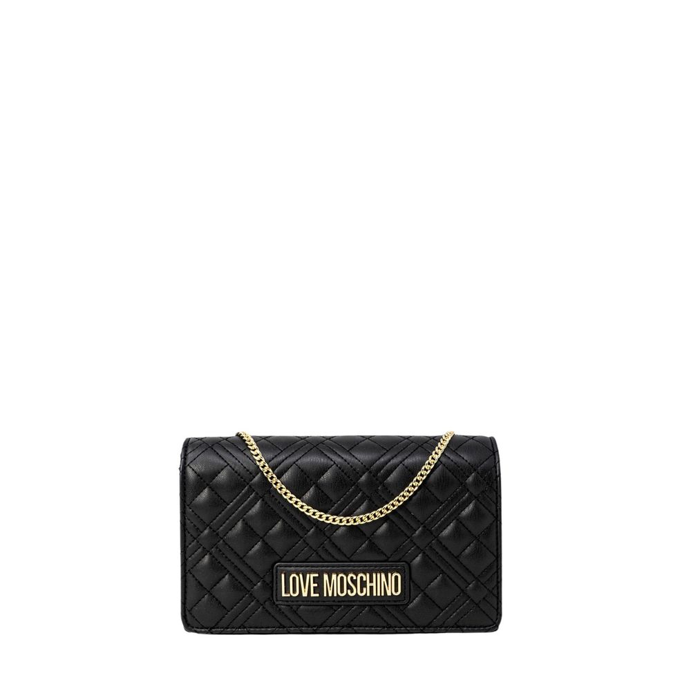 Love Moschino Black Polyethylene Handbag - ClickThatClicks 
