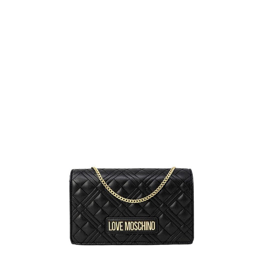Love Moschino Black Polyethylene Handbag - ClickThatClicks 