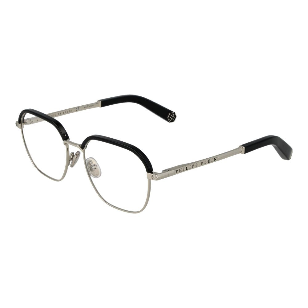 Philipp Plein Black Metal Glasses (Frames) - ClickThatClicks 