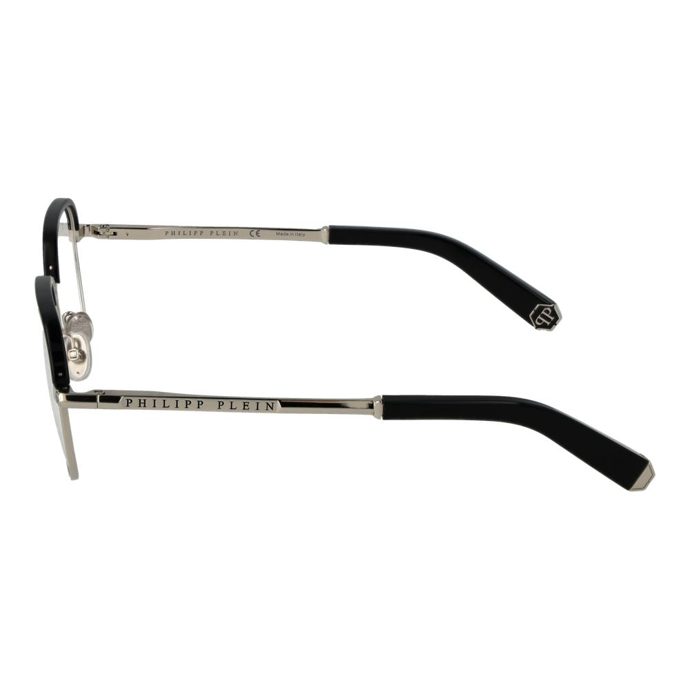 Philipp Plein Black Metal Glasses (Frames) - ClickThatClicks 