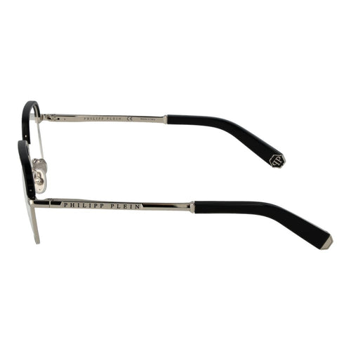 Philipp Plein Black Metal Glasses (Frames) - ClickThatClicks 