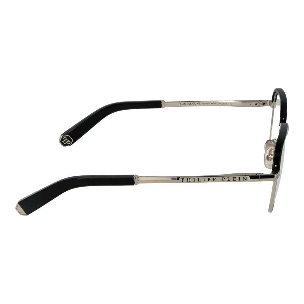 Philipp Plein Black Metal Glasses (Frames) - ClickThatClicks 