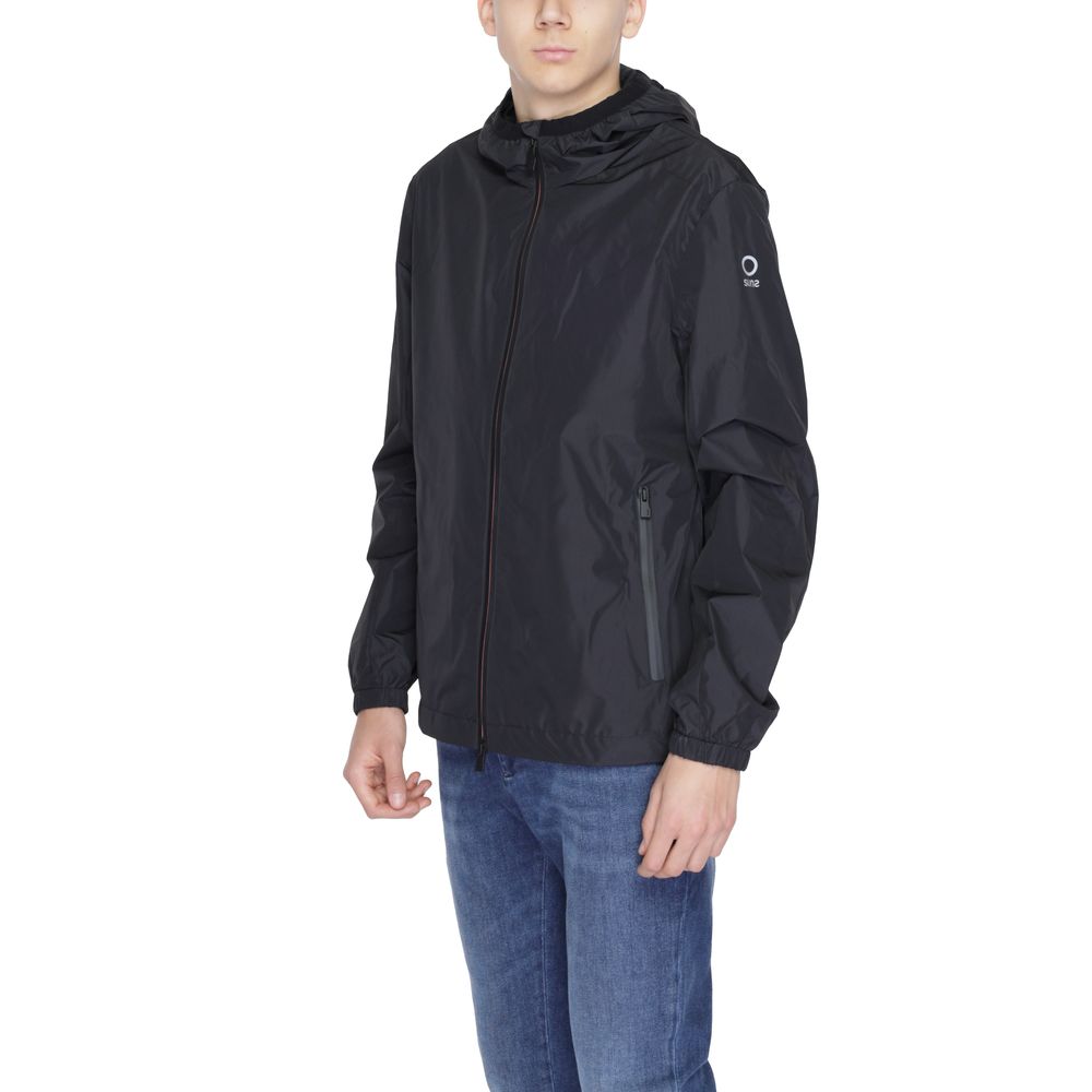 Suns Black Polyester Shell Jacket - ClickThatClicks 