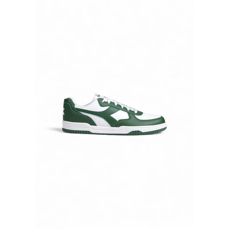 Diadora Green Artificial Leather Low Top Sneakers