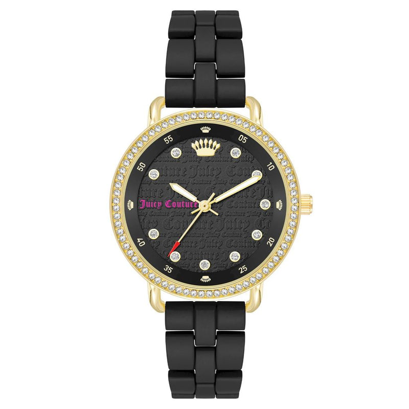 Juicy Couture Black Metal Dress Watch