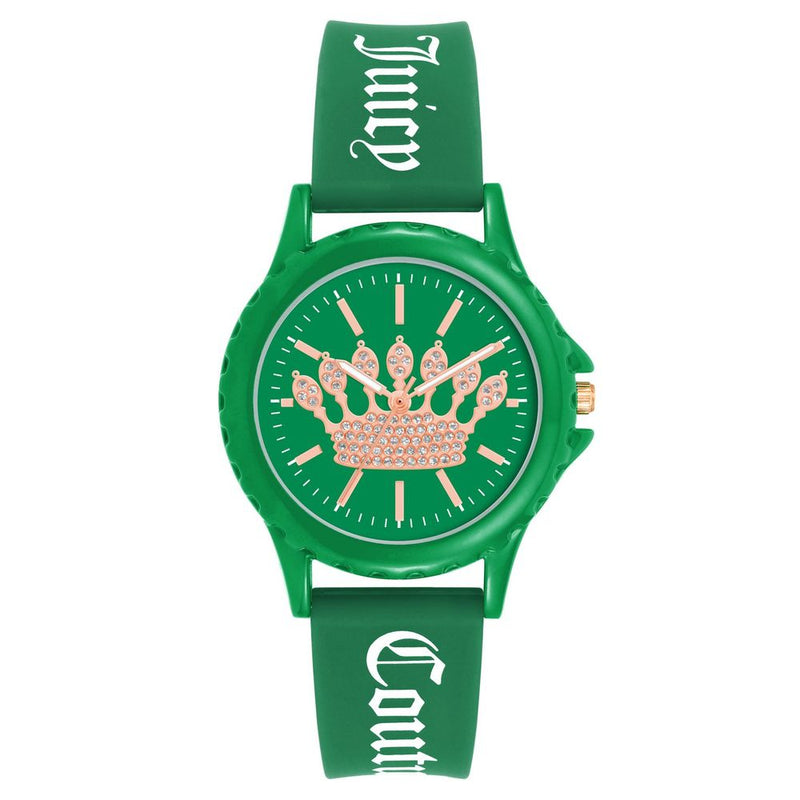 Juicy Couture Green Synthetic Bracelet Watch